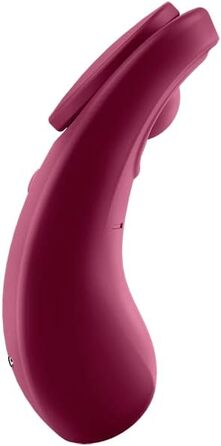 Вібратор Satisfyer Sexy Secret Connect App, 8,5 см: міні-вібратор з керуванням через додаток | Тихий, портативний | Для еротичної стимуляції