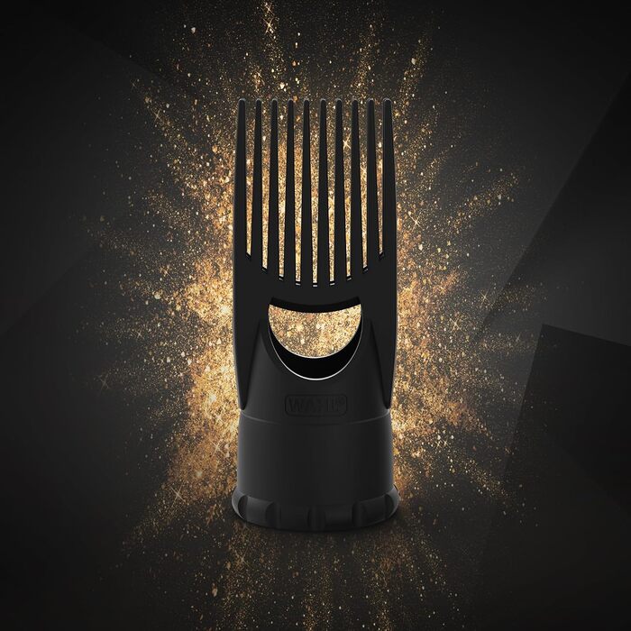 Фен для волосся WAHL PowerPik 5000 для афро-кучерявого волосся з насадкою-піком, 3 температурні режими, ефект анти-фриз