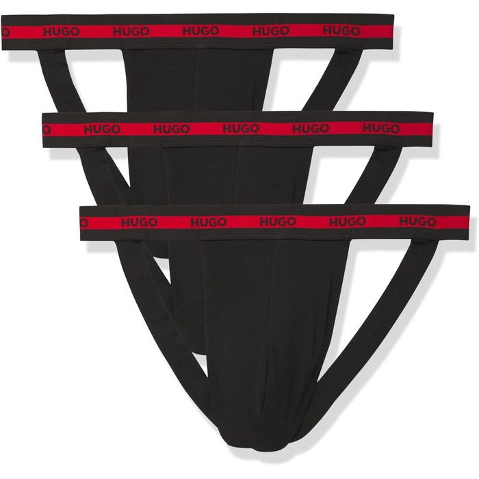 Чоловічі труси-боксер Hugo Panet Three Pack з низькою посадкою, три штуки, кольори: рожевий неон, рожевий, малиновий (L)