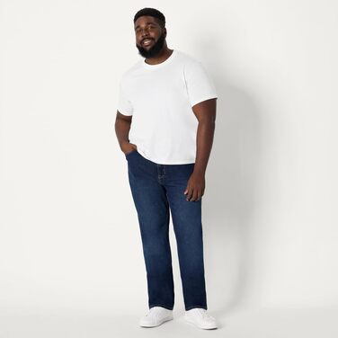 Чоловічі джинси Amazon Essentials Relaxed Fit, темно-синій колір (Dark Midnight), розмір 40W / 30L