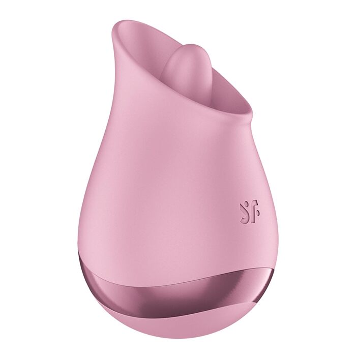 Satisfyer Tongue Player: вібратор для жінок, 8 режимів вібрації та стимуляції язичка, водонепроникний (IPX7), USB-C зарядка, силікон