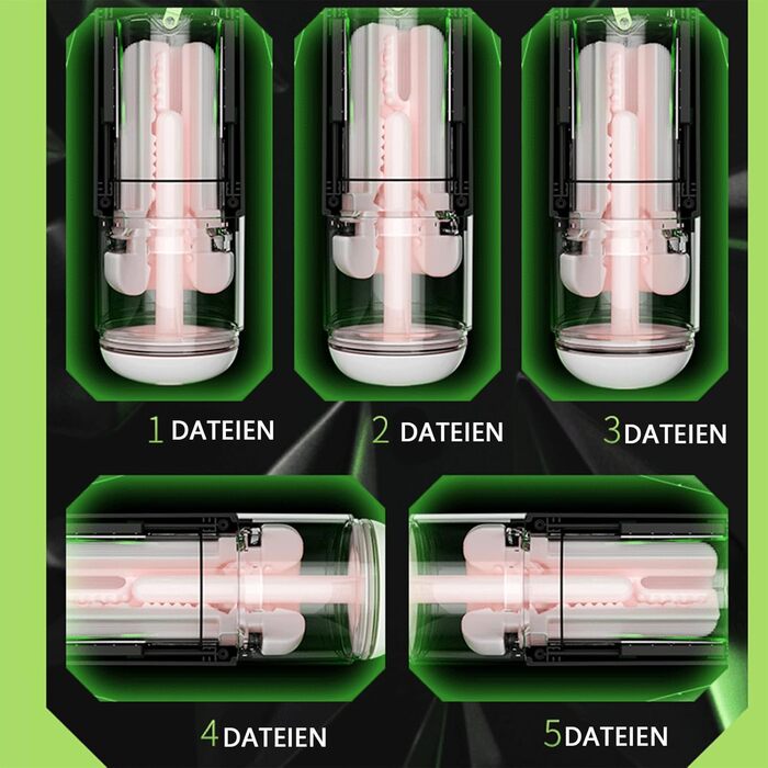 Електричний мастурбатор для чоловіків 3-в-1 з подвійними ручками, 10 швидкостей, реалістична вагіна, портативний секс-іграшка