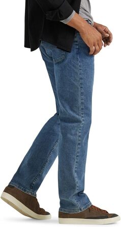 Чоловічі джинси Wrangler Authentics Regular Straight Fit, темно-блакитні (Dunkel Stonewash), 38W / 32L