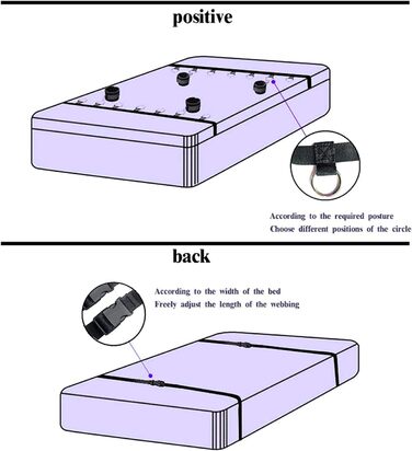 Набір для бондеражу SM 28 шт: феттери, наручники, фіксатори ніг, маска для очей, анальний плаг, кільце для статевого члена, соски, кліпси для сосків, кубик, анальна та вагінальна душі