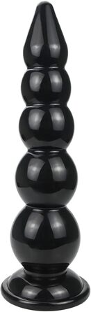 Анальні кулі Riesen з присосками та анальним плагіном, набір з 5 шт. для масажу простати та стимуляції G-точки