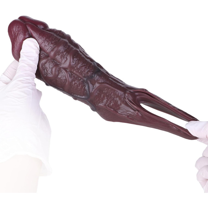 Каферей: Реалістична погуберна для чоловіків з кільцем, для збільшення та подовження пеніса, з рідкого силікону