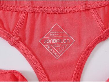 Чоловіча трусика-бразильяно ZONBAILON (5 шт.) - низька посадка, кольоровий