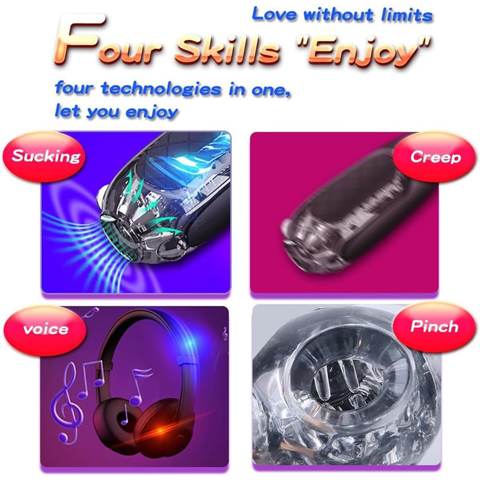 Автоматичний секс-іграшка для чоловіків ZWBHSH з 4 режимами всмоктування та 10 вібраціями. Масажер пеніса, реалістична вагіна, Blowjob.