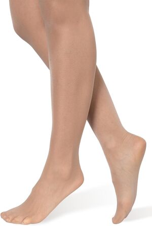 Шкарпетки-гольфи BANANALU 20 Den з відкритим кроком (S, Honey - набір 3 шт.)