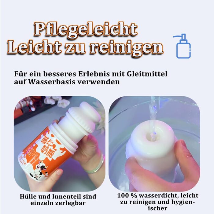Набір секс-іграшок для чоловіків Kuaecr: 3 шт. (вагіна, анус, чаша)