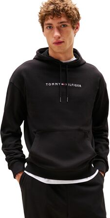 Чоловічий джемпер Tommy Hilfiger чорного кольору, розмір L