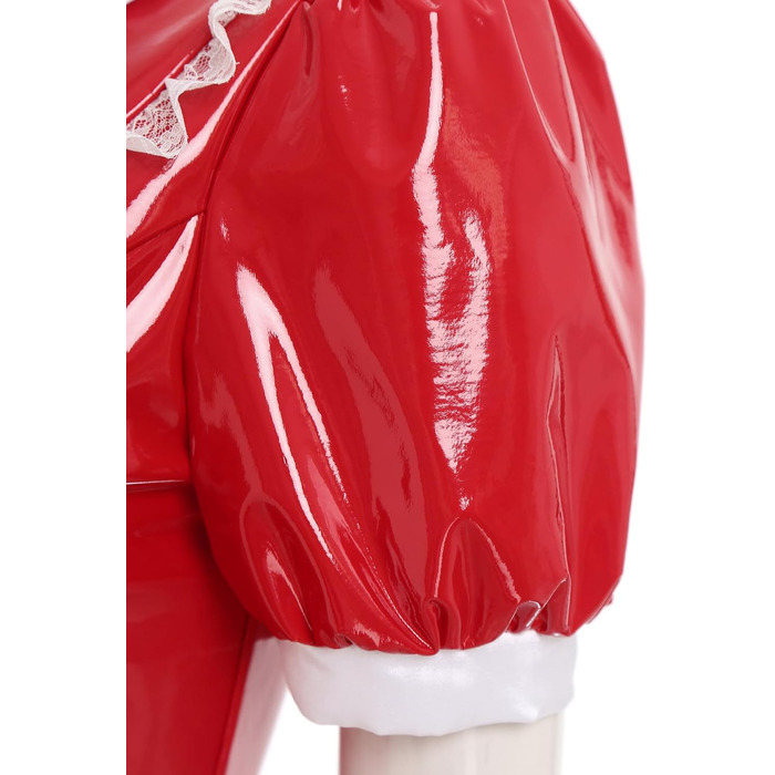 Костюм для косплею Halloween Cosplay Kleid від Vxuxlje: сукня з мереживом, французький стиль, для карнавалу (S, червоний)