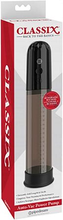 Автоматичний вакуумний насос Classix Penispumpe чорного кольору, один розмір