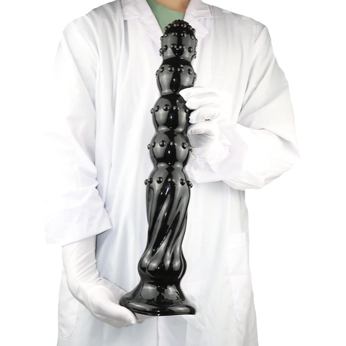 Анальний розширювач Yasexx Super Long з кулькою та чашею для масажу простати. Іграшка для дорослих для чоловіків та жінок (L)