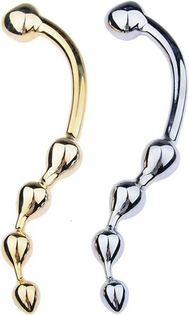 Металевий анальний плагін з нержавіючої сталі - дилдо для дорослих, унісекс. Іграшка для секс-ігор, мастурбації. Довгий бат-плаг, секс-машина.