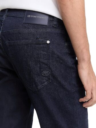 Чоловічі джинси Tom Tailor TTCURT Tapered зі стрейчем, колір Rinsed Blue Denim, 32W / 30L