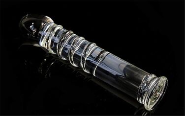 Скляний анальний дildo OnundOn - анальний плагін, 25.5 * 5 см