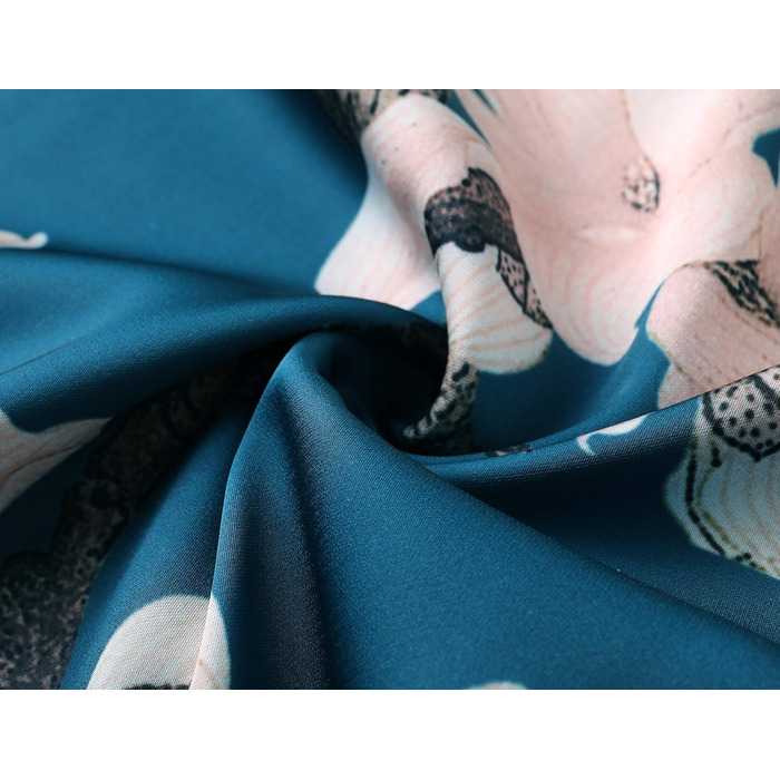 Світшот жіночий BABEYOND з квітковим принтом, легкий, сатиновий, літній, пляжний, халат-кімоно, універсальний розмір, зелений