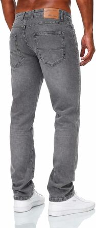 Чоловічі джинси JEEL Relax-Fit прямого крою Basic Washed, сірі (розмір 33W/34L)