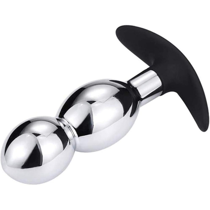 Анальний дildo з нержавіючої сталі для дорослих - SM іграшки для жінок та чоловіків