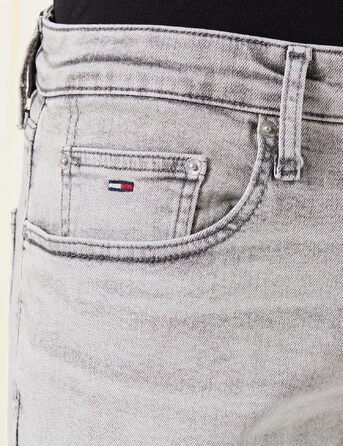 Чоловічі джинси Tommy Jeans Slim Scanton Denim Grey (Сірі), модель CJ1279, розмір 34W/32L