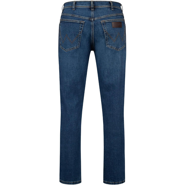 Чоловічі джинси Wrangler Texas Regular Fit Stretch — класичні прямі джинси з деніму, колір Hallucinations (40W / 34L)