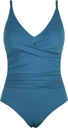 Купальник спортивний жіночий Hilor з УФ-захистом, модель Boy Leg (Aquamarine Blue)