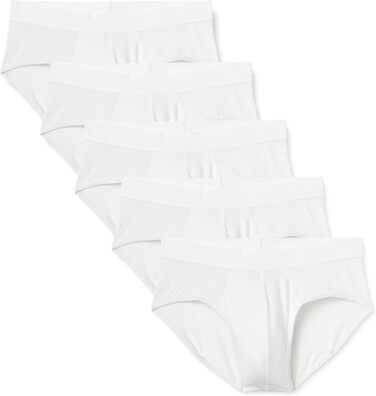 Шкарпетки чоловічі Amazon Essentias 5 пар, суперм'який матеріал, розмір XS, білий