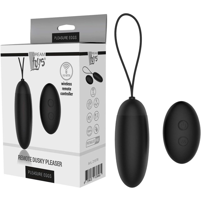 Іграшки Dream Toys: Масажер для тіла (чорний, універсальний розмір)