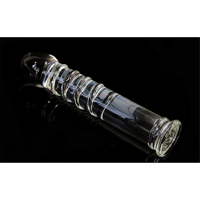 Скляний анальний дildo OnundOn - анальний плагін, 25.5 * 5 см