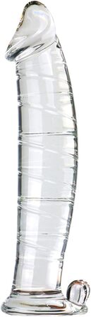 Скляний анальний дildo Hrekssi: реалістичний анаплаг, стимуляція G-точки, масаж, для жінок та чоловіків