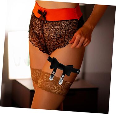 Жіночі нагріваючі гетри-тримачі DEARMAMY (3 шт., чорний)