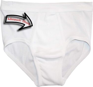 HERMKO 3240 чоловічі труси (4 шт. в упаковці) з вирізом та м'яким поясом, бавовна Bio, XL, морський колір