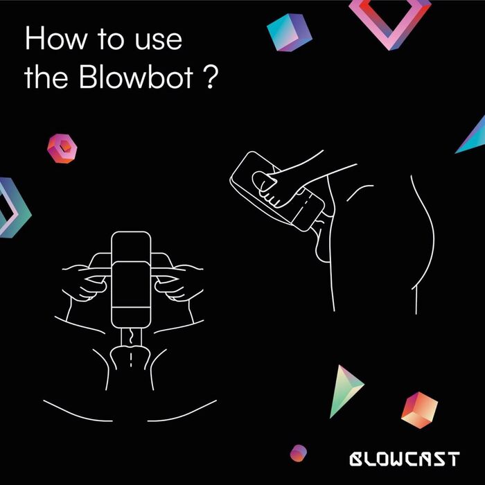 Blowbot Automatischer Masturbator - Автоматизований секс-іграшка Blowbot