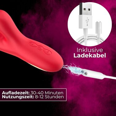 Вібратор для жінок IntimZeit – стимулятор G-точки та клітора з 7 вібраціями, 7 режимами всмоктування та 7 пульсаціями. Перезаряджається, водонепроникний, тихий секс-іграшка для пар та індивідуального використання.