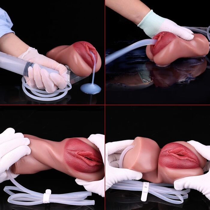 Реалістичний мастурбатор з 3D-вагіною та кліторісом для чоловіків | Імітація жіночого оргазму та бризок