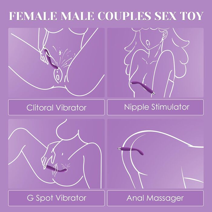 Svakom Coco G-Punkt Вібратор для жінок та пар - тихий, потужний, для швидкого оргазму, стимулятор клітора та ануса