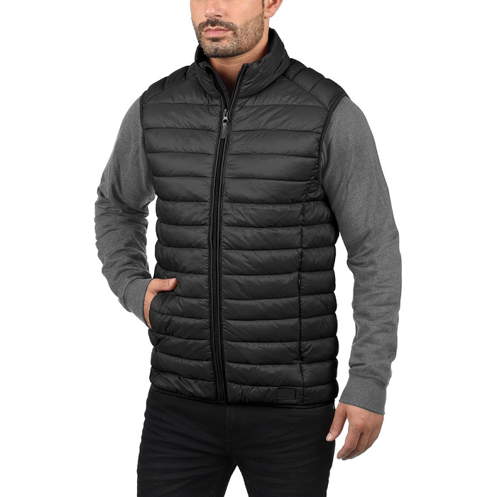 Чоловіча стібана жилетка Blend BHNille Outdoor чорного кольору, розмір XXL (70155)