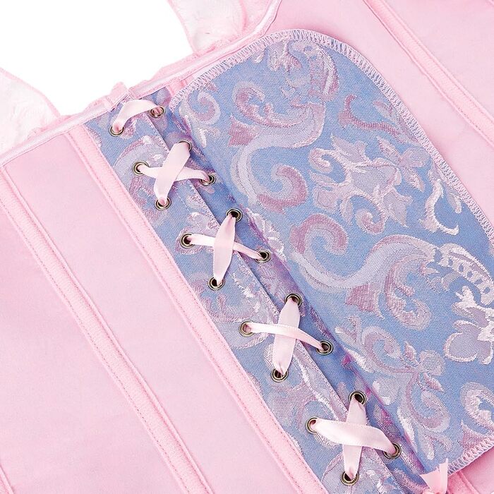 Топ-корсет жіночий з мереживом та шнуванням, бюстгальтер-боді, ліф для формування силуету, кольоровий ліла