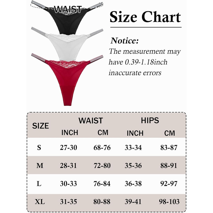 Сексуальні жіночі труси-танга AIEOE з мереживом та стразами, низька посадка, чорно-біло-червоні, розмір S