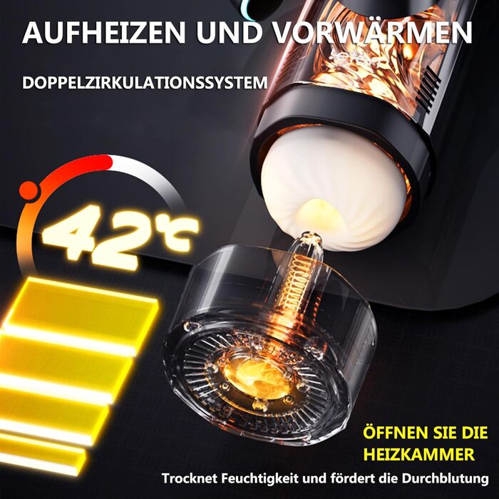 Вібратор для чоловіків з регулюванням інтенсивності та телескопічним дизайном – сексуальна іграшка для чоловіків