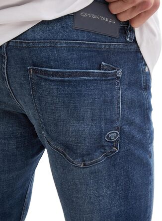 Чоловічі джинси Tom Tailor TTJOSH Regular Slim, темно-блакитні (Dark Stone Blue), розмір 34W/30L, вживані