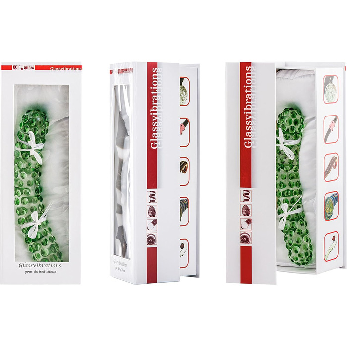 Секс-іграшка для жінок Glasdildo Gurke Extra Strong зі скла