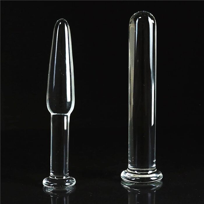 Набір скляних дилда: 5 шт. для анального секса, стимуляція G-точки, SM-іграшки для чоловіків та жінок