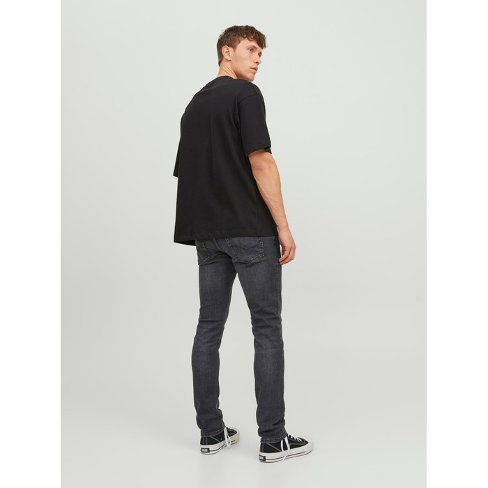 Чоловічі джинси Jack & Jones JJITIM JJORIGINAL AM 012 LID NOOS, чорний денім (32W / 30L)