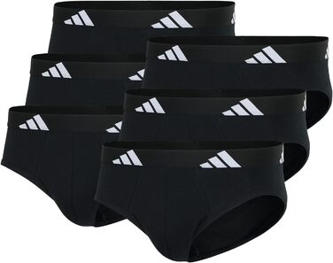 Труси боксер чоловічі Adidas Basic 6 шт. в упаковці, чорні, розмір L