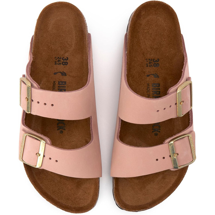 Сандалії Birkenstock Arizona Superlauf (вузька колодка, 43 EU, колір Rose)