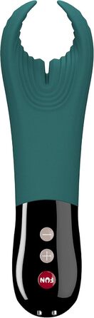 Вібратор для чоловіків FUN FACTORY Manta (Туркіс) – тихий та гнучкий секс-іграшка, мастурбатор, секс-іграшка для пар. Виготовлено з 100% медичного силікону, LOOP-ручка, 18 см (довжина), 3 см (діаметр), колір Deep Sea Blue, 1 шт.