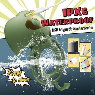 Вібратор для пар Paarvibrator з масажером клітора, 9 режимів вібрації, кільце для статевого члена, еротична іграшка для пар, чоловічі та жіночі вібратори, масажер для статевого члена з керуванням через додаток