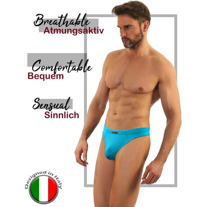 Танга чоловічі Sesto Senso з мікромодалу, 3 шт. (ТуркІз)